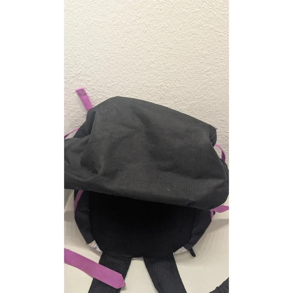 Eastsport ES Backpack‎ Gray Pink White Daypack School Hiking Travel Bag